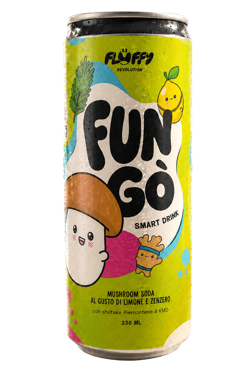 Lattina FUN-GÒ Mushroom Soda