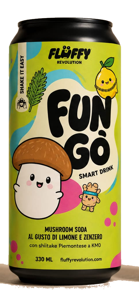 Lattina FUN-GÒ Mushroom Soda